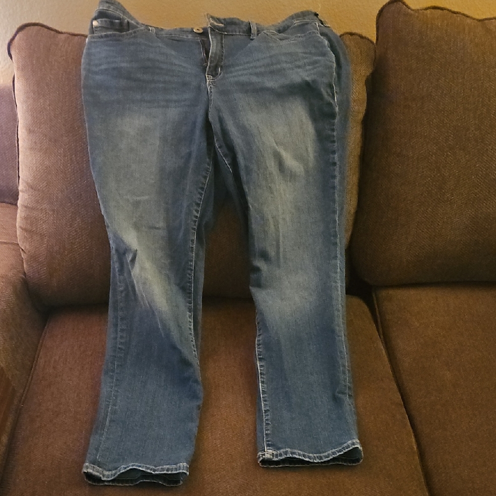 Torrid Blue Straight Leg Women's Jeans